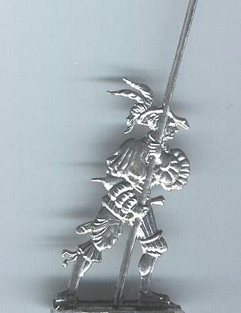 Landsknecht als Zinnfiguer