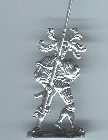 Landsknecht als Zinnfiguer