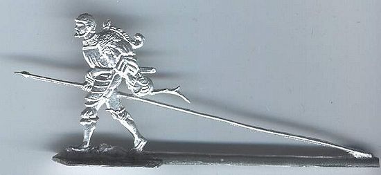 Landsknecht als Zinnfiguer